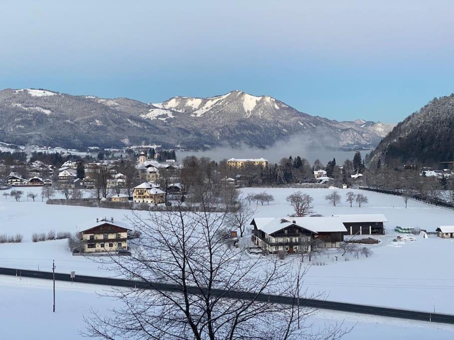 Schoene Ferienwohnung Mit Wolfgangseeblick Штробль Екстер'єр фото