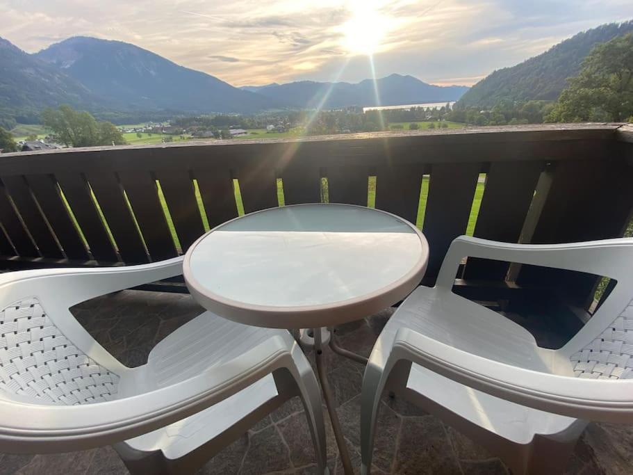 Schoene Ferienwohnung Mit Wolfgangseeblick Штробль Екстер'єр фото